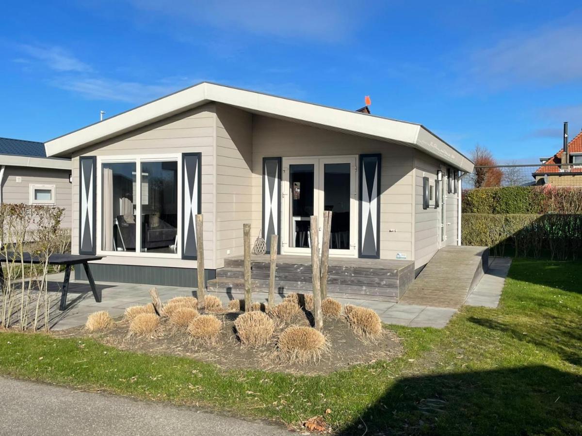 Chalet Op Gezellige Familiecamping Bij Zee Kamperland Dış mekan fotoğraf