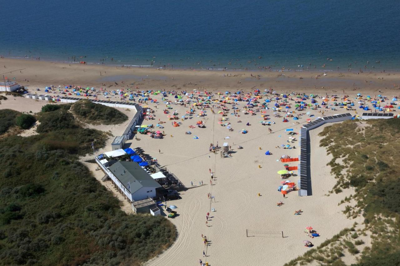 Chalet Op Gezellige Familiecamping Bij Zee Kamperland Dış mekan fotoğraf